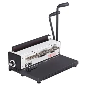 WD-TD1500B34 )Desktop 34 square hole iron ring manual binding machine