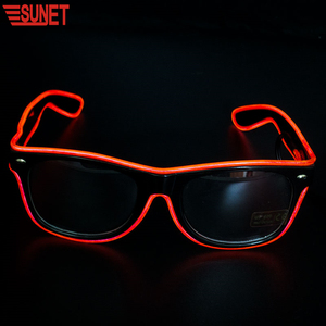 Vente flash - Lunettes LED clignotantes SUNJET rechargeables/à piles, personnalisées pour les fêtes, les pubs, les festivals de musique - Product Image 3
