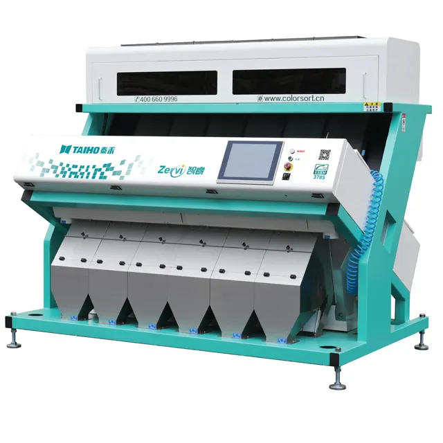 TAIHO Digital Intelligent CCD Rice Color Sorter Machine With Large Output For Thailand Rice