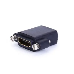 Support de gros 4K 1080P HDMI femelle à femelle plaque murale montage sur panneau coupleur adaptateur connecteur avec vis
