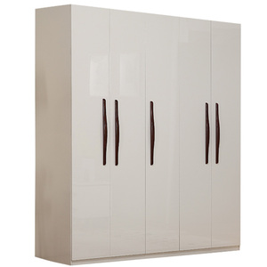 Fábrica chinesa atacado mdf indiano design simples quarto guarda-roupa design