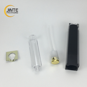 Flacone di Lusso Quadrato in Acrilico per Cosmetici 30ml 1oz 50ml, Flacone Nero in Acrilico per Lozioni per Confezioni di Prodotti per la Cura della Pelle - Product Image 5