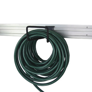 Foldable Metal Slat Wall 190mm/7.5" Garden <strong>Hose</strong> Hanger Wall Mount for Garage &amp; Tools Storage <strong>Hose</strong> <strong>Holder</strong> - Product Image 5