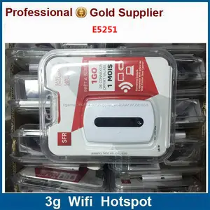 Schnelle Geschwindigkeit 3G Tasche Hotspot Huawei E5251s-2 42 Mbps Kleine WIFI Router