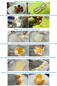 เครื่องทำไอศกรีมรีดเย็น2กระทะ,เครื่องทำไอศ<span class=keywords><strong>ครีม</strong></span>ทอดสำเร็จรูปพร้อมภาชนะใส่ท็อปปิ้ง - Product Image 3