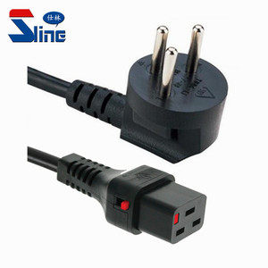 Cabo de Alimentação de Plugue de 3 Pinos de Israel para IEC 320 C21 com Aprovação SII de Israel 16A 250V - Product Image 6