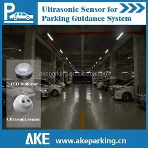 Sistema ultra-sônico da orientação do espaço do estacionamento