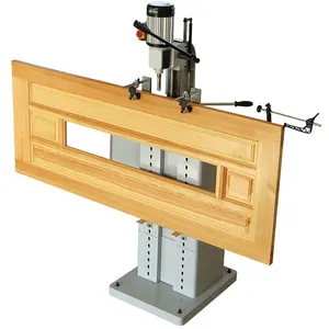 Heavy duty wood mortiser machine for door lock