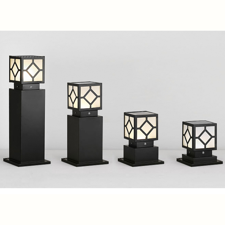 Solar wall lamp post lamp head wall post lamp