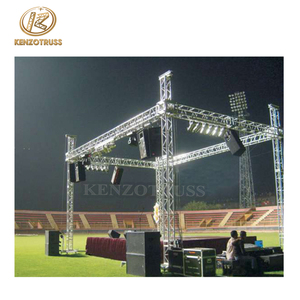 Structure en aluminium pour <span class=keywords><strong>scène</strong></span> <span class=keywords><strong>de</strong></span> DJ, <span class=keywords><strong>scène</strong></span> d'événement, utilisée en extérieur - Product Image 1