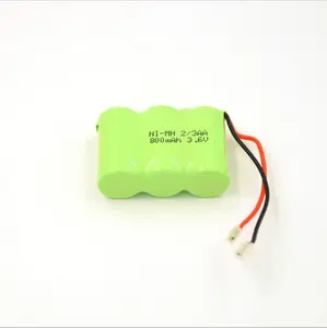 Ni-mh fabricante de baterias recarregáveis aa, 1000mah, 1100mah, 1600mah, 3.6v ni-mh