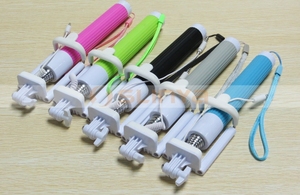 No inalámbrico necesitaba con Cable con conexión de Cable extensible Selfie palillo para el <span class=keywords><strong>iPhone</strong></span> 6 6 Plus Samsung <span class=keywords><strong>S6</strong></span> teléfono móvil - Product Image 4