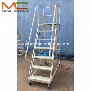 2.5 Meter Magazijn Of Supermarkt Rails Ladder <span class=keywords><strong>Trolley</strong></span> Voor Handkarren & Trolleys Product - Product Image 6