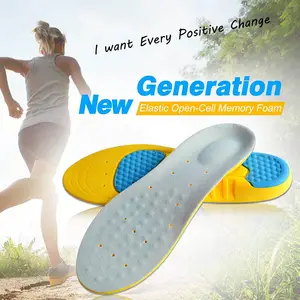 Sisipan Pemijat Grosir Bantalan Lengkungan Pendukung Atlet Insole Lari Insole