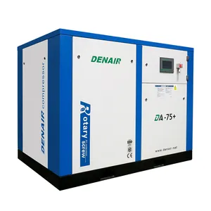 Preços do compressor do ar do denair 100hp 75kw