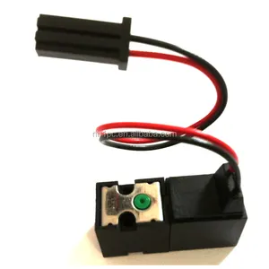 Соленоидный мини-клапан для носковой машины, 10 мм, соединительный провод, тип постоянного тока 6 в, Маленький Нейлоновый клапан