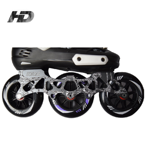 Patins à roulettes ajustables de qualité supérieure, 3 roues avec grandes roues - Product Image 3