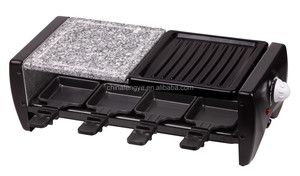 Grill <span class=keywords><strong>Raclette</strong></span> Électrique Portable 1200W avec Contrôle Mécanique de la Température, Sans Fumée, Surface Antiadhésive, Usage Domestique - Vente en Gros - Product Image 3