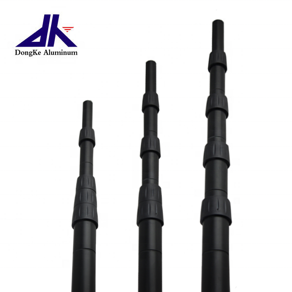 Телескопический алюминиевый поворотный замок для очистки или монопода