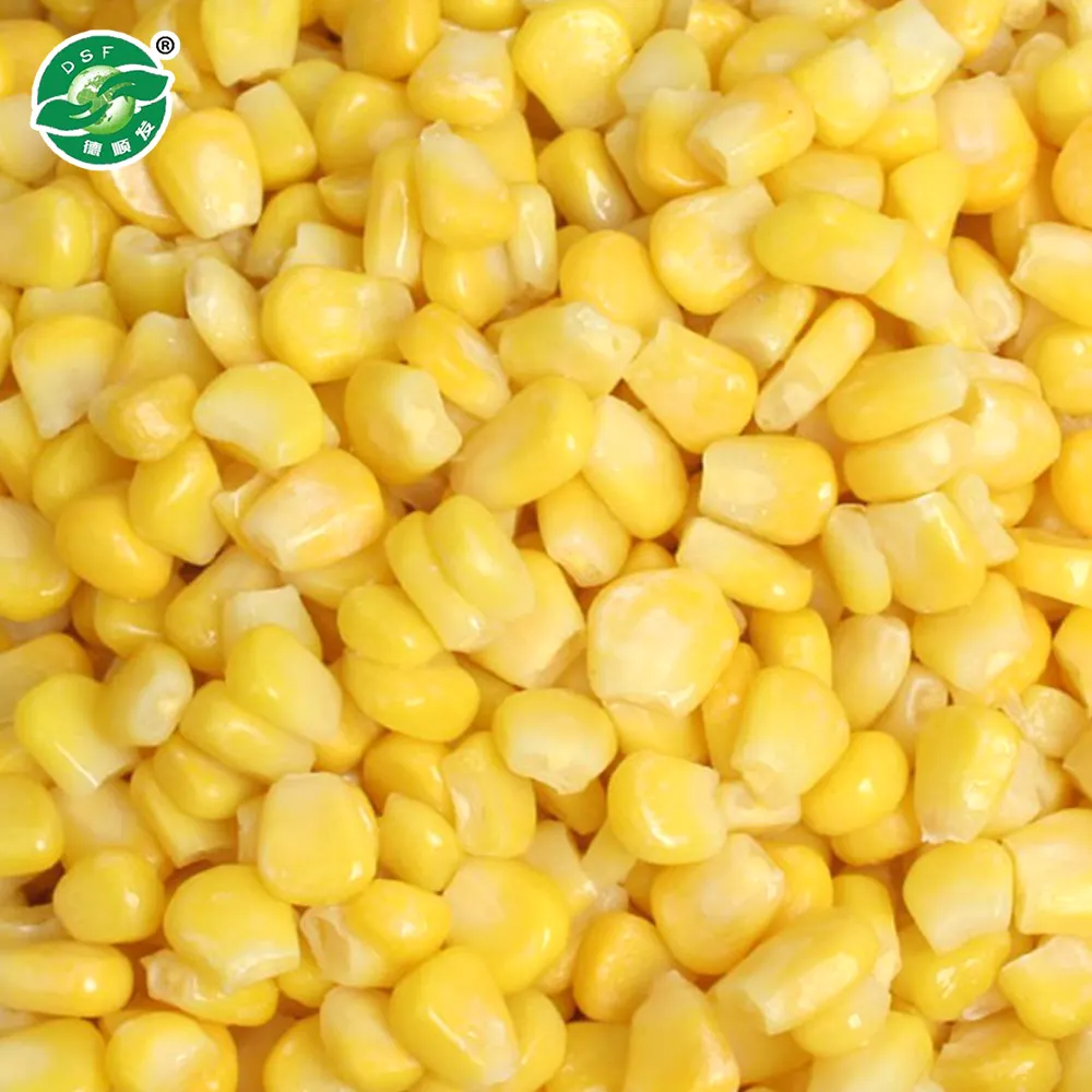 Standard exported packing bulk frozen vegetable iqf sweet corn kernel