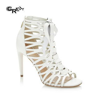 Wholesale Factory Shoes <strong>Strappy</strong> Stiletto Peep Toe Fancy <strong>Heels</strong> <strong>Low</strong> Price Ladies <strong>Sandals</strong> - Product Image 6