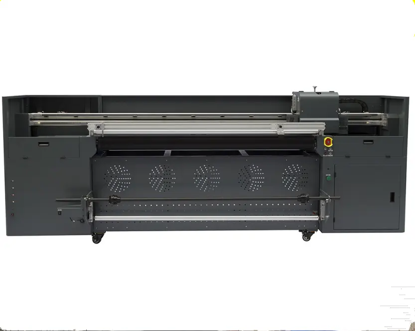 Hybrid Stampante UV 1.8 metro Flatbed and Roll UV Stampante per Toshiba CE4 testine di stampa