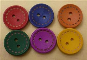 Trang Trí Fancy Nút Gỗ Số Lượng Lớn, Dừa Shell Nút, Trẻ Em Nút - Product Image 2