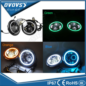 OVOVS gros salut/lo faisceau 7 pouce 20 w/40 w led wrangler phare pour j-eep - Product Image 3