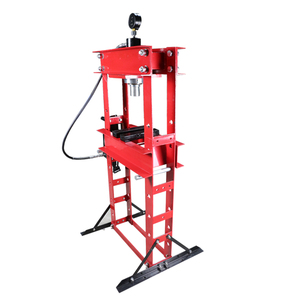 Rojo <span class=keywords><strong>taller</strong></span> sola bomba 50 toneladas tienda de prensa hidráulica con CE - Product Image 1
