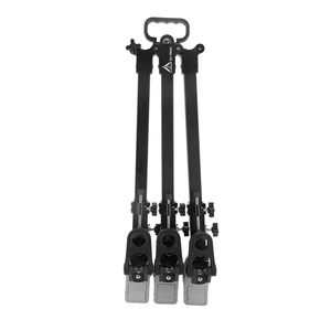 E-IMAGE EI7004C מקצועי מתכוונן חצובה מפזר אוניברסלי מתקפל דולי