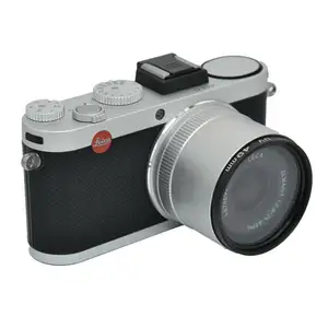 KIWIfotos 银色金属过滤器镜头适配器为 Leica 卡 X，Leica 卡 X2 相机