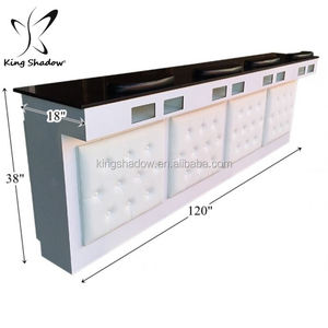 Proveedor Alibaba, nuevos productos 2020, muebles de salón de <span class=keywords><strong>uñas</strong></span>, mesas de manicura, estación de escritorio - Product Image 3