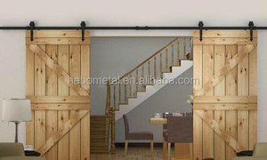 L'espace Dérivation Coulissante Double Grange Quincaillerie de Porte En Bois Penderie galet - Product Image 6