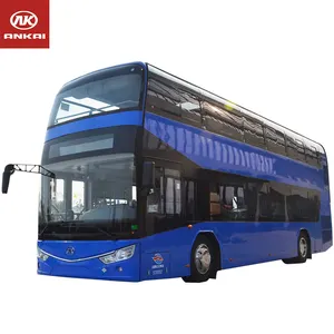 Fabricant HFF6111GS01D Double Conception de Couleur De Bus De 111-130Km/H Diesel Manuel LHD