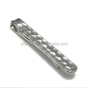 Gehamerd Mark Smalle Geld Clip Of Tie Bar Sluiting Clip 2.5 "-Sterling Zilver. 925