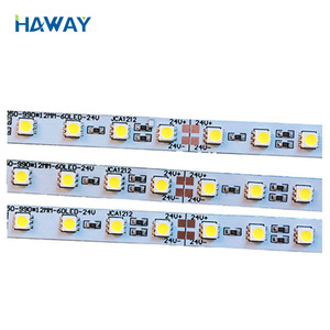 SMD5050 Strip lampu Led DC 12V/24V 6500-7000K 4000-4200K 2800-3200K RGB lampu bar 72 Led - Product Image 2