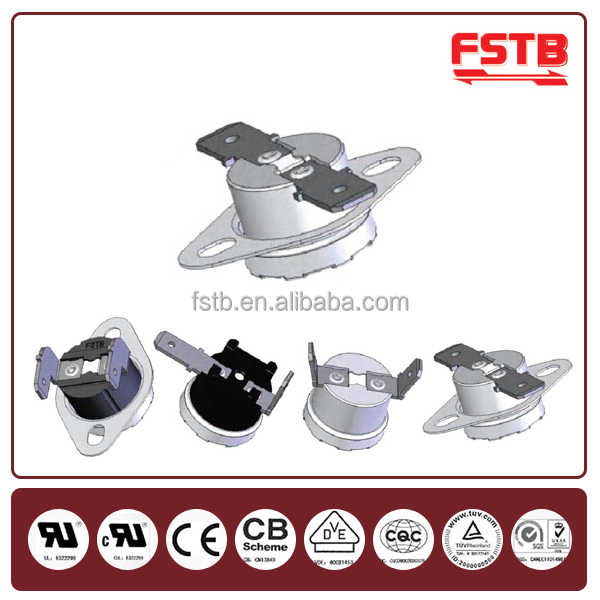 KSD301-U One shot type bimetal fuse(1/2")