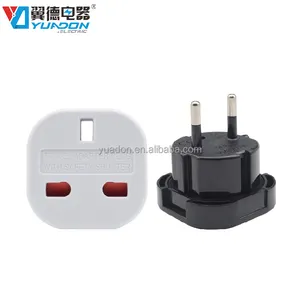 Alibaba gold supplier eu ac to au uk travel power adapter plug abs housing YD-9625