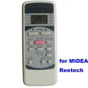 एयर कंडीशनर के लिए MIDEA Reetech यूनिवर्सल डिजिटल रिसीवर रिमोट कंट्रोल