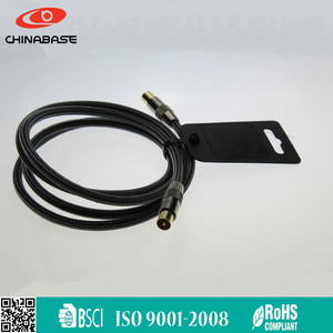 RF <span class=keywords><strong>TV</strong></span> Numérique Terrestre <span class=keywords><strong>Fiche</strong></span> Vers <span class=keywords><strong>Fiche</strong></span> Blanc <span class=keywords><strong>Antenne</strong></span> Cordon câble Avec Coupleur 10 m - Product Image 2