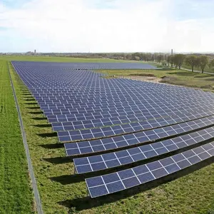 Système solaire en acier connecté, 1MW/2MW, pour panneaux solaires