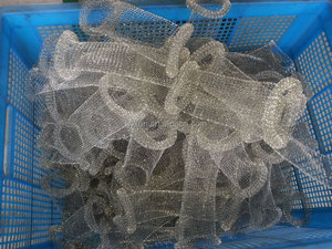 SS 410 430 Stainless Steel <strong>Pot</strong> <strong>Scourer</strong> <strong>Machine</strong>/<strong>scourer</strong> Scrubber <strong>Making</strong> <strong>Machine</strong>/metal Mesh Sponge <strong>Machine</strong> - Product Image 5