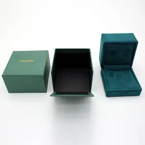 FR106 Top Sale BV Certificate Square Handmade velvet 'jewlery' box Manufacturer China
