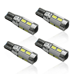 F2WORLD Bombilla <span class=keywords><strong>LED</strong></span> para coche <span class=keywords><strong>T10</strong></span> 10 SMD 5630 <span class=keywords><strong>Canbus</strong></span> W5W 168 194 Luz <span class=keywords><strong>LED</strong></span> para coche Luces interiores súper brillantes Luz de liquidación 12V - Product Image 1