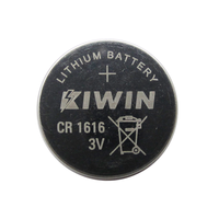 Batería de Botón de Litio de 3V Marca OEM o Kiwin, CR1616, para Placa Base y Llave de Coche