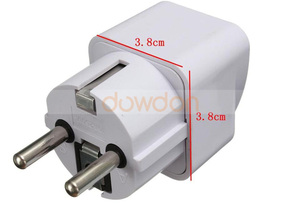Universal AU US UK to EU <strong>Plug</strong> AC 250V AC Power Socket <strong>Plug</strong> International Travel Charger <strong>Europe</strong> <strong>Adapter</strong> Outlet Converter - Product Image 5