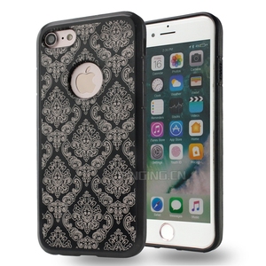 Estilo Popular <span class=keywords><strong>de</strong></span> la flor patrón láser talla cubierta del teléfono móvil para el iphone 7 tpu caso <span class=keywords><strong>de</strong></span> la contraportada - Product Image 2