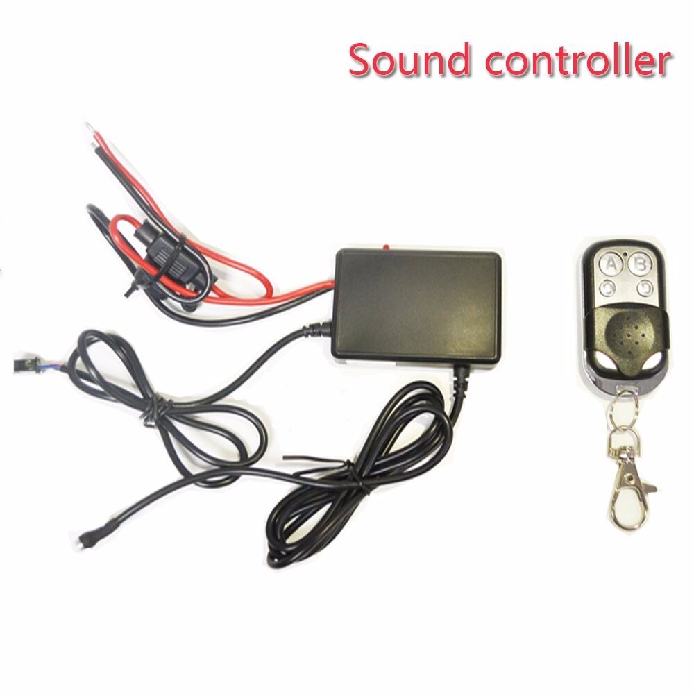 Kit Éclairage LED Moto 16 Bandes - 12V 50W, Multicolore, Télécommande, IP68 (Freinage/Clignotants)