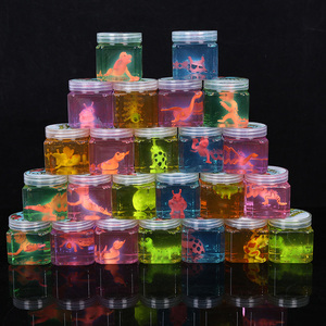 ZQX24 Nuevo 2019, <span class=keywords><strong>Slime</strong></span> de Cristal Transparente Suave para Manualidades, Juguetes de Dinosaurios de Cristal - Product Image 3