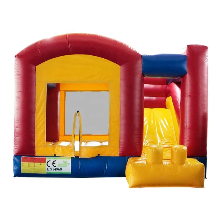 4X3.5X3 M Nhà Sản Xuất Kết Hợp Bơm Hơi Lâu Đài Bouncy Nhảy Lâu Đài Bouncer Inflatable Thư Bị Trả Lại Nhà Với Trượt Cho bán